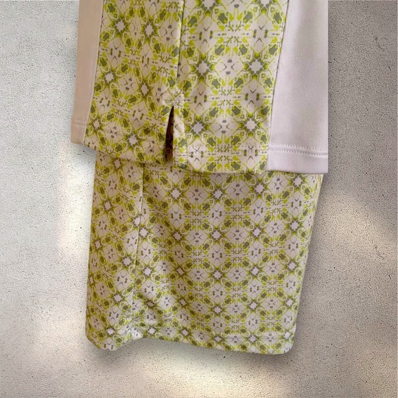 PGA Tour Ladies 2-Piece Golf Set Sleeveless Polo Top M & Skort S White & Green - Picture 11 of 16